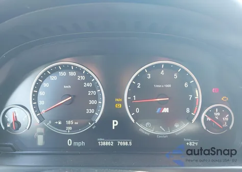 2018 BMW X5 M из США, поврежденный, VIN 5YMKT6C54J0Y83393